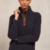 Country Fleece Quarter Zip (Ink Navy)