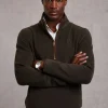 Country Fleece Quarter Zip (Khaki)