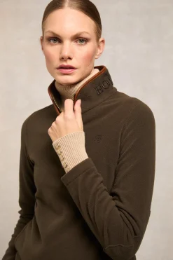 Country Fleece Quarter Zip (Khaki)