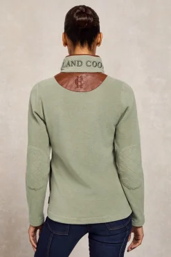 Country Fleece Quarter Zip (Sage)