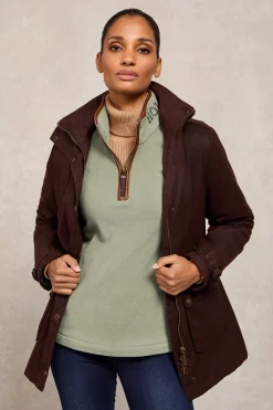 Country Fleece Quarter Zip (Sage)