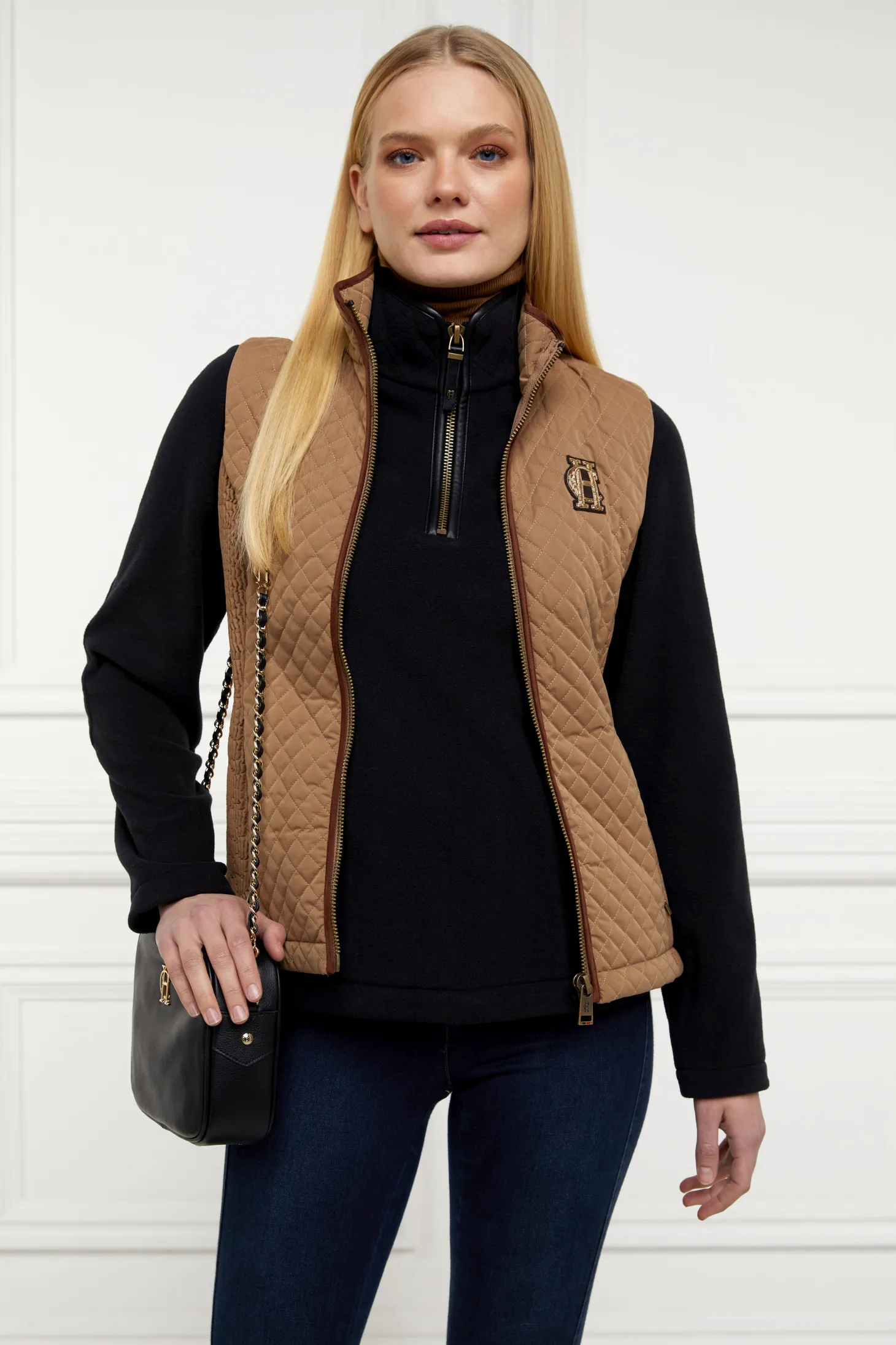 Country Fleece Quarter Zip (Black)