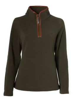 Country Fleece Quarter Zip (Khaki)