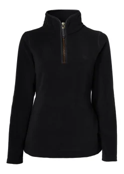 Country Fleece Quarter Zip (Black)