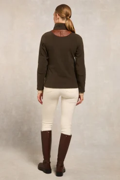 Country Fleece Quarter Zip (Khaki)