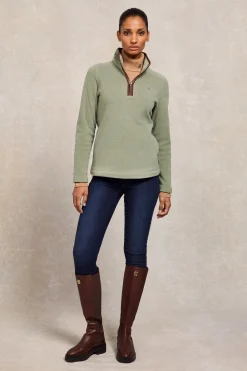 Country Fleece Quarter Zip (Sage)