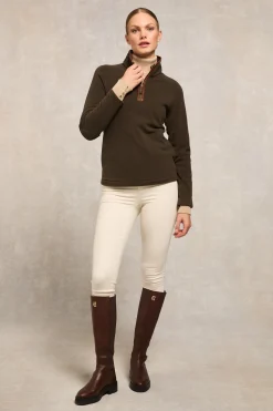 Country Fleece Quarter Zip (Khaki)