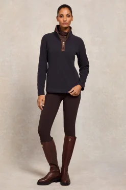 Country Fleece Quarter Zip (Ink Navy)