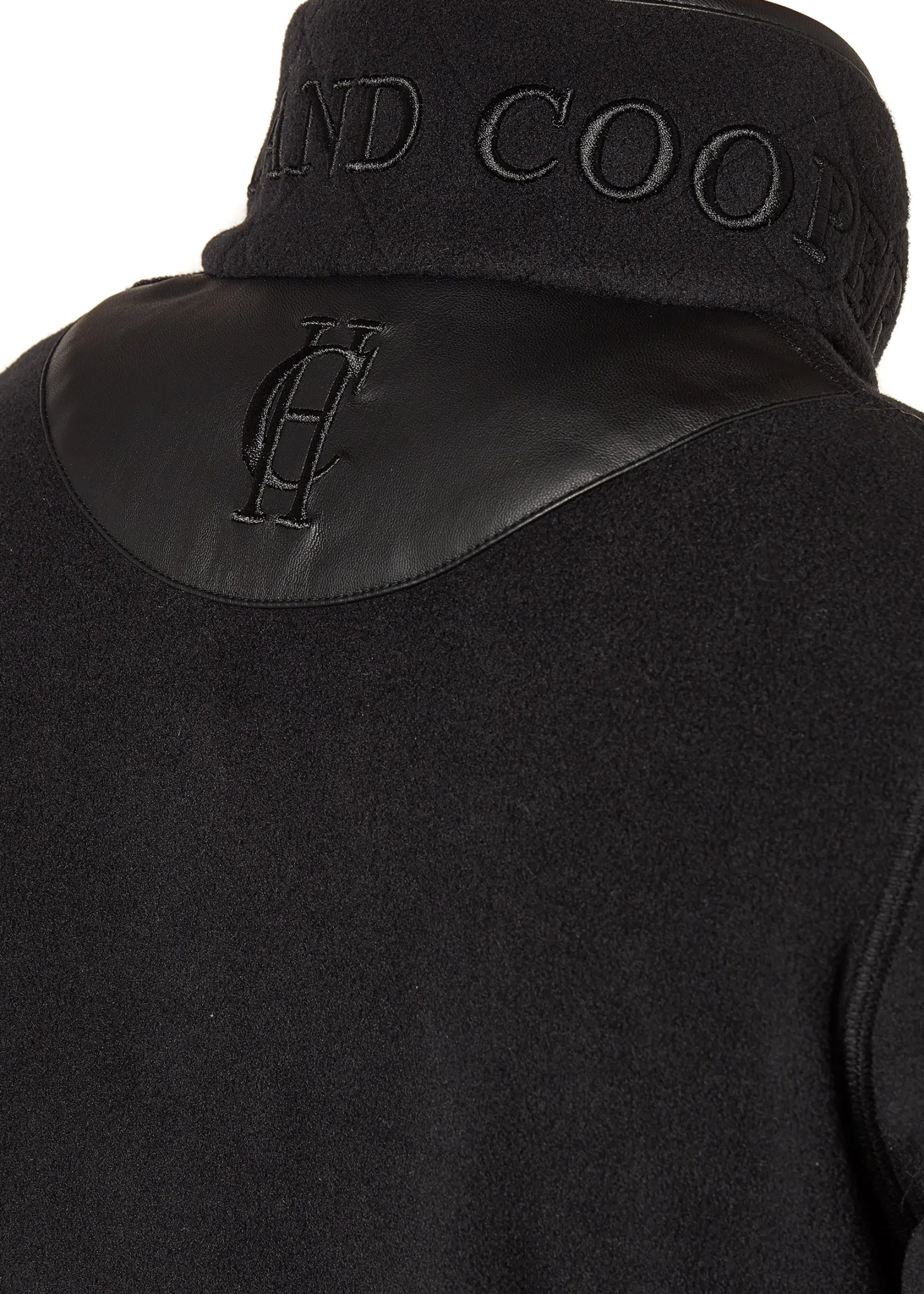 Country Fleece Quarter Zip (Black)