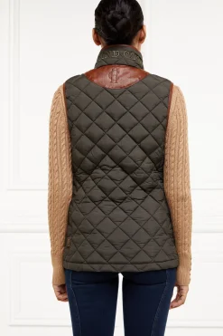 Country Quilted Gilet (Heritage Khaki)
