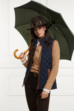 Country Quilted Gilet (Ink Navy)