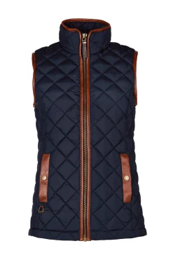 Country Quilted Gilet (Ink Navy)