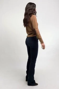 Country Roll Neck Knit (Caramel)