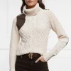 Country Roll Neck Knit (Oatmeal)