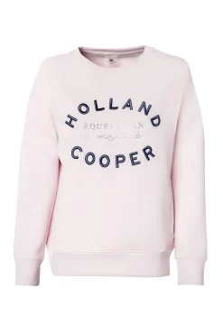 Crystal Crew Neck Sweat (Blush)