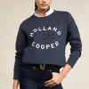 Crystal Crew Neck Sweat (Ink Navy)
