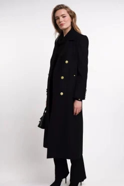 Daisy Roll Neck Knit (Black)