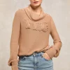 Daisy Roll Neck Knit (Camel)