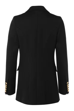 Double Breasted Blazer (Black Twill)