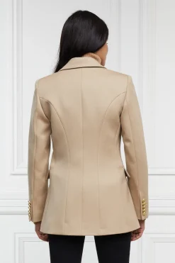 Double Breasted Blazer (Camel Twill)