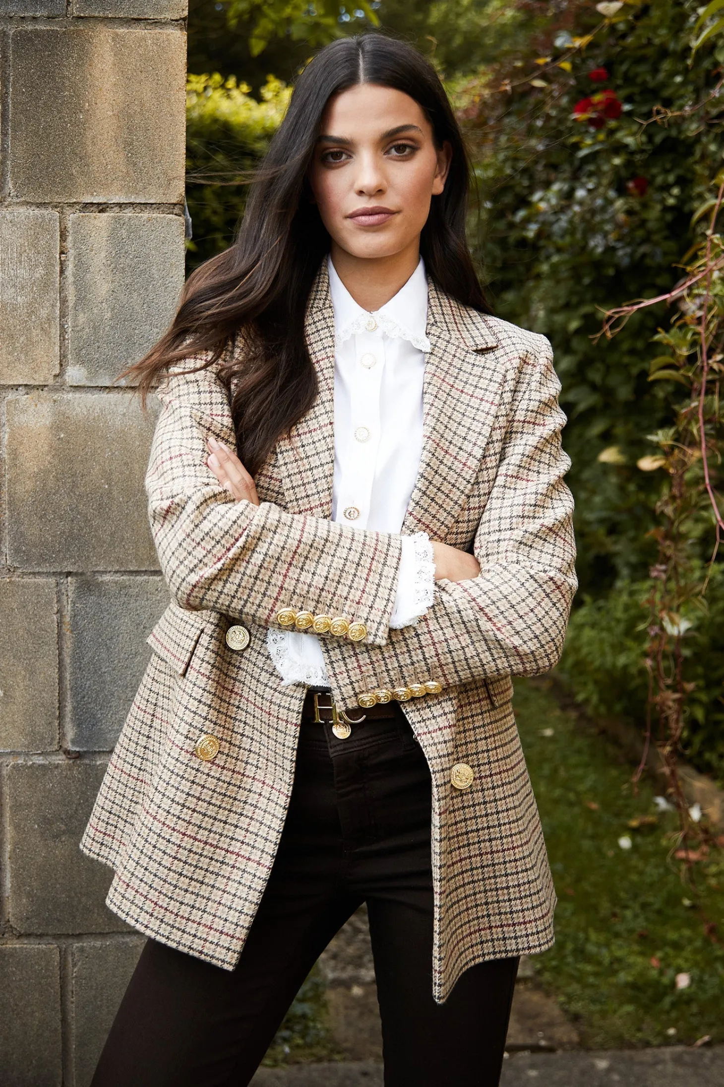 Double Breasted Blazer (Charlton Tweed)