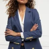 Double Breasted Blazer (Denim)