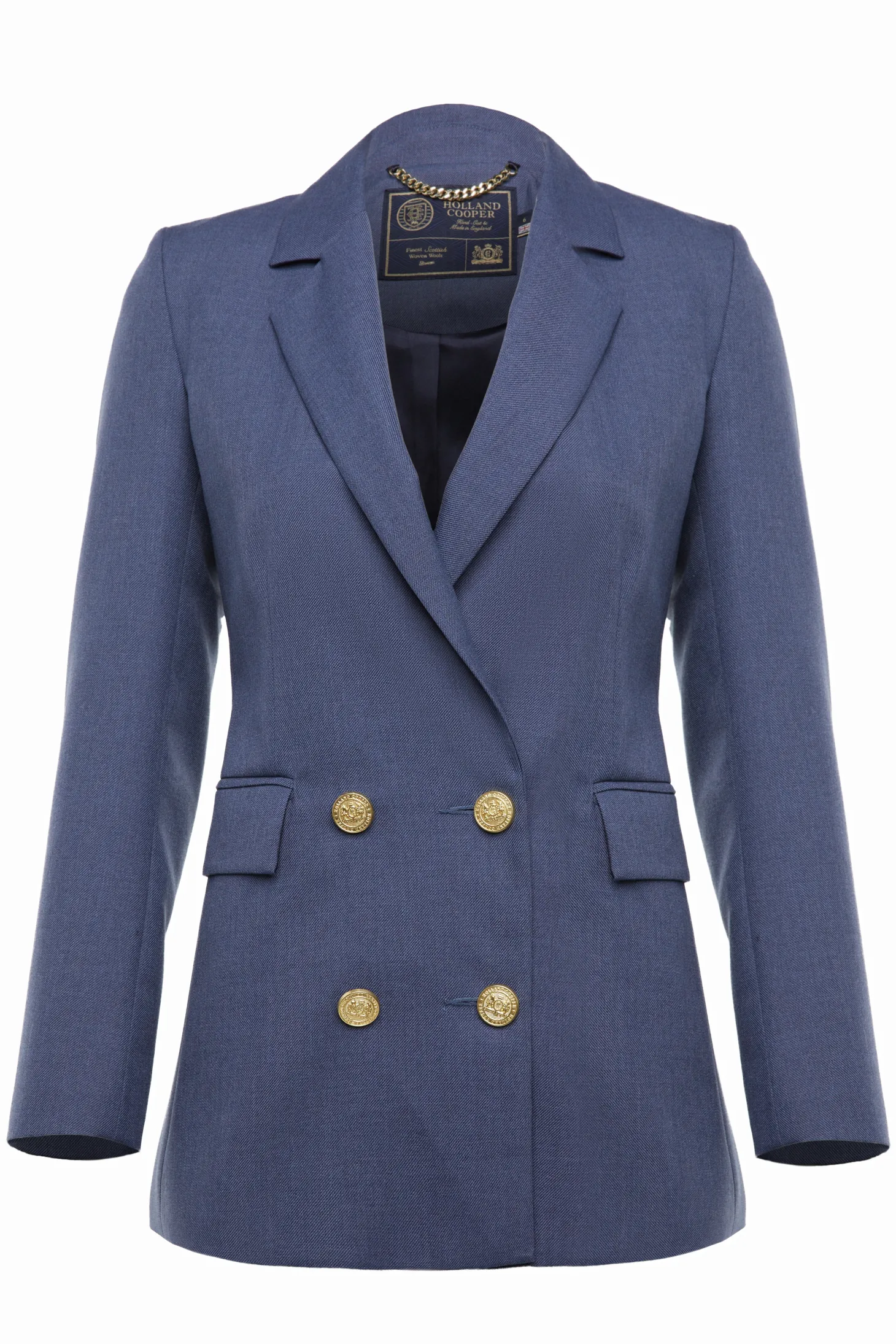 Double Breasted Blazer (Denim)