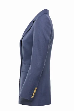 Double Breasted Blazer (Denim)