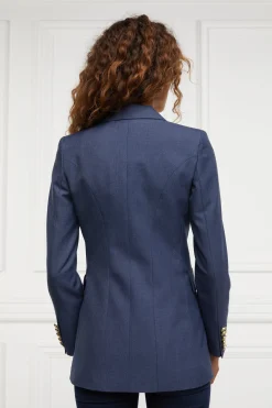 Double Breasted Blazer (Denim)