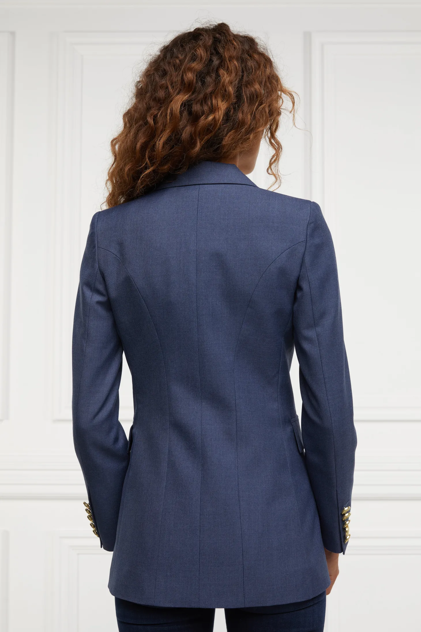 Double Breasted Blazer (Denim)