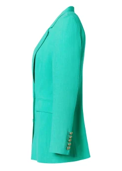 Double Breasted Blazer (Jade Linen)