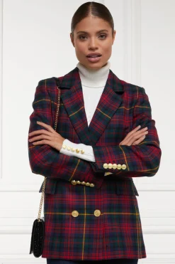 Double Breasted Blazer (Logan Tartan)
