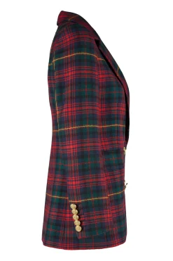 Double Breasted Blazer (Logan Tartan)