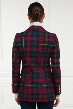 Double Breasted Blazer (Logan Tartan)