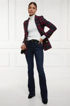 Double Breasted Blazer (Logan Tartan)