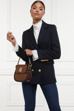 Double Breasted Blazer (Navy Twill)