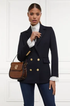 Double Breasted Blazer (Navy Twill)
