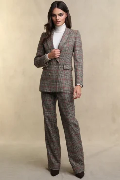 Double Breasted Blazer (Orange Windsor)