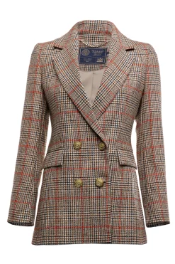 Double Breasted Blazer (Orange Windsor)