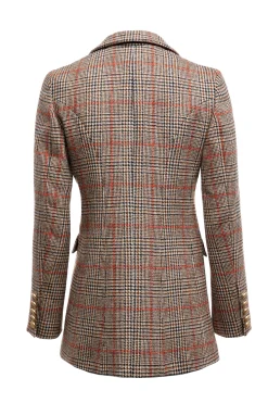 Double Breasted Blazer (Orange Windsor)