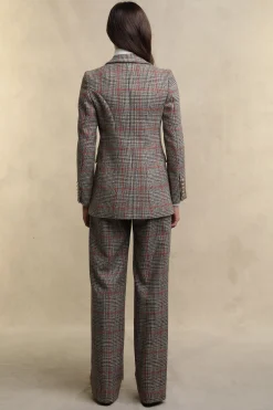 Double Breasted Blazer (Orange Windsor)