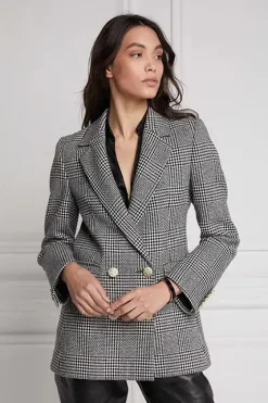Double Breasted Blazer (Prince of Wales Mono)