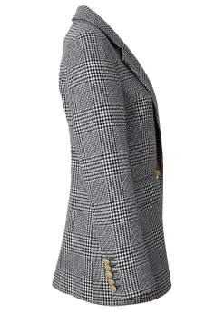 Double Breasted Blazer (Prince of Wales Mono)