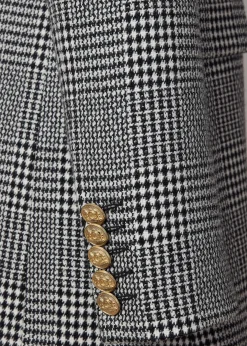 Double Breasted Blazer (Prince of Wales Mono)
