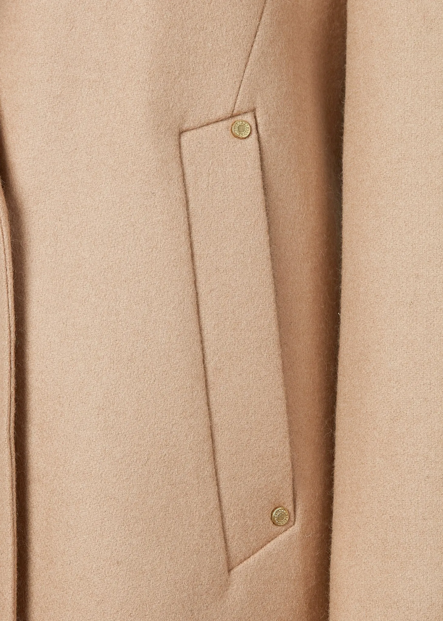 Double Breasted Coat (Camel)