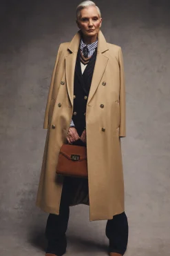 Double Breasted Coat (Camel)