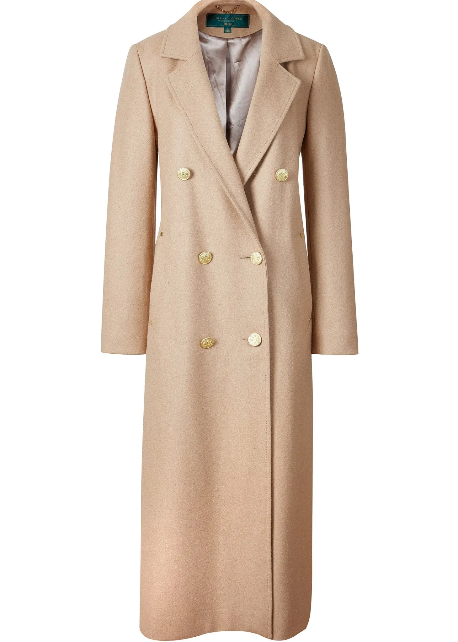 Double Breasted Coat (Camel)