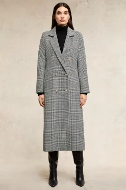 Double Breasted Coat (Prince of Wales Mono)
