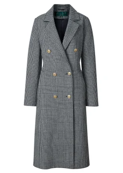 Double Breasted Coat (Prince of Wales Mono)