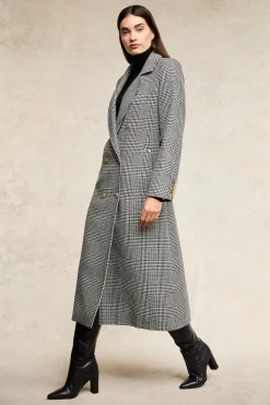 Double Breasted Coat (Prince of Wales Mono)